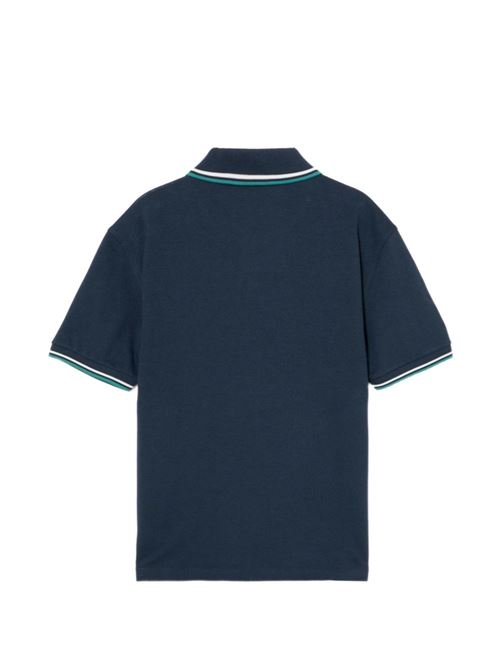 Polo uomo M3600 manica corta navy/bianco FRED PERRY | M360086A